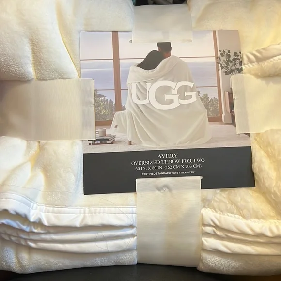 ugg avery oversized throw for two